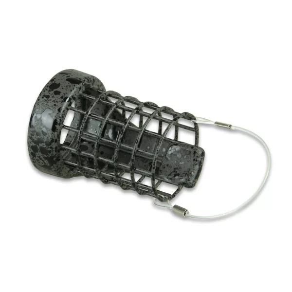 MS Range Rozsdamentes Acél Zöld 35x35mm Feeder Etetőkosár 100gr