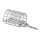 MS Range Prime Feeder 32x24x32mm Natúr Rozsdamentes Acél Etetőkosár 50gr