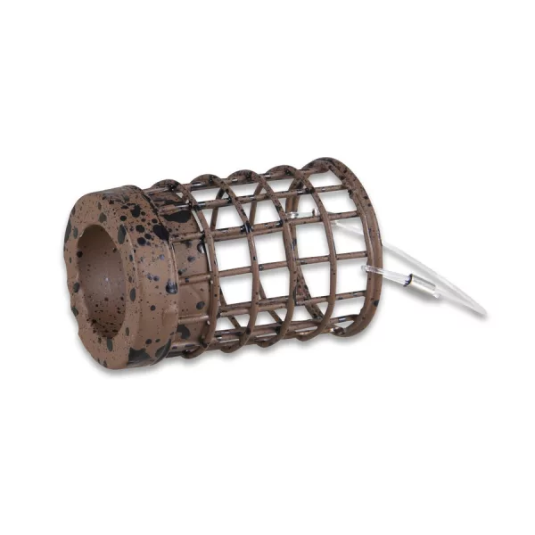 MS Range Prime Feeder 27x40mm Barna Rozsdamentes Acél Etetőkosár 40gr