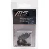 MS Range Method Connector Limpid Brown Ütközőkapocs 6db