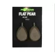 Korda Piombo Bojlis Flat Pear Inline Blister 84gr 2pz