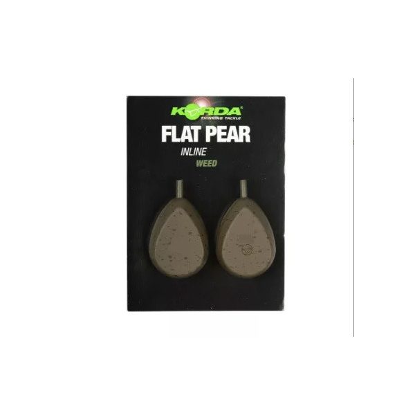 Korda Piombo Bojlis Flat Pear Inline Blister 98gr 2pz