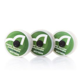   Spotted Fin FINSKIN™ Terminale rivestito 15lb (Alga) - Morbido (20m)