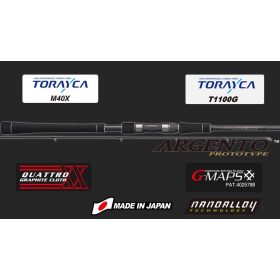   Graphiteleader Argento Prototype GLAPS-942ML 2,85m Fast 28gr Canna da Spinning in 2 Pezzi