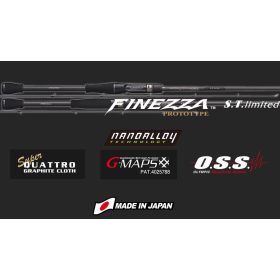   Graphiteleader Finezza Prototype ST Limited 20GFINPC-742ML-T Fast 2,26m 3-15gr Canna da Spinning 2 Pezzi