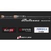 Graphiteleader Bellezza Prototype 21GBLZPS-612UL-T Fast 1,85m 1-6gr 2 Pezzi Canna da Spinning