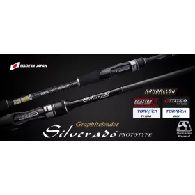   Graphiteleader Silverado Prototype 22GSILPS-832M Fast 2,52m 5-22gr Canna da Spinning in 2 Pezzi