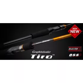  Graphiteleader Tiro 24GTIRS-802MH Fast 2,44m 12-45gr Canna da Spinning in 2 Pezzi