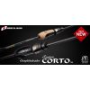 Graphiteleader Super Corto 24GCORSS-642L-T Fast 1,93m 6gr Canna da Spinning in 2 Pezzi