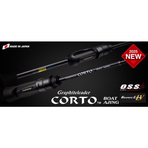 Graphiteleader Corto Boat Ajing GCORBS-542UL-S Fast 1,62m Max 5gr 2 Részes Pergető Bot