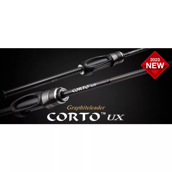 Graphiteleader Corto UX 23GCORUS-7102ML-HS Fast 2,39m 1-20gr Canna da spinning in 2 pezzi