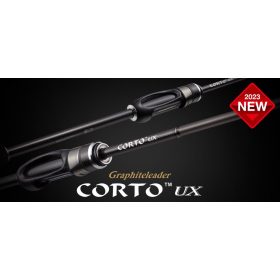   Graphiteleader Corto UX 23GCORUS-6102L-HS X-Fast 2,08m 0,5-8gr Canna da Spinning in 2 Pezzi