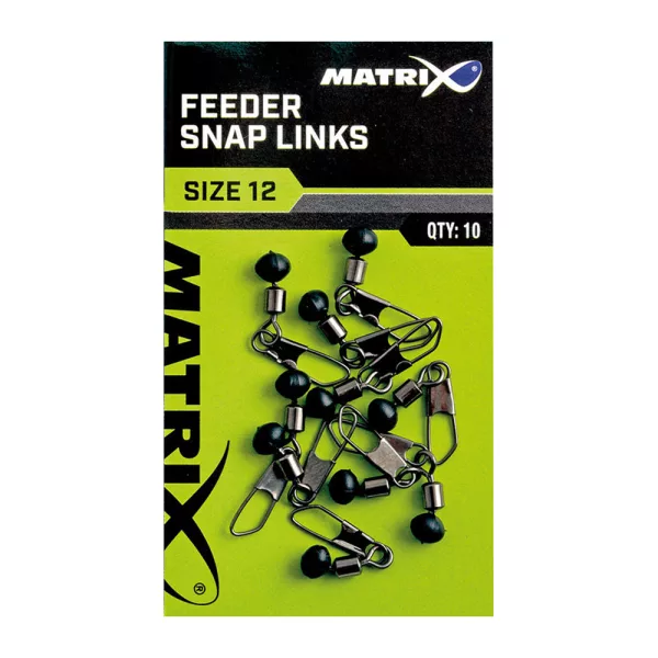 Matrix Feeder Bead Snap Links 12 Girella a Scatto 10 pz