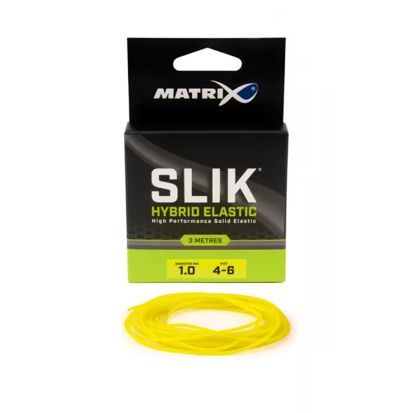 Matrix Matrix SLIK Elastic Size 4 - 6 (1.0mm) Gialla Gomma per roubasienne