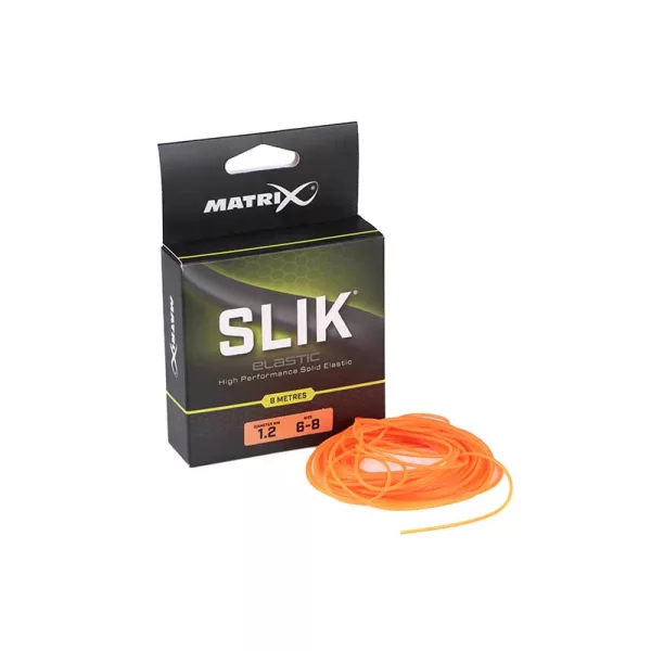 Matrix Slik Elastic Arancione 1,2mm 8m Gomma Piena da Canna