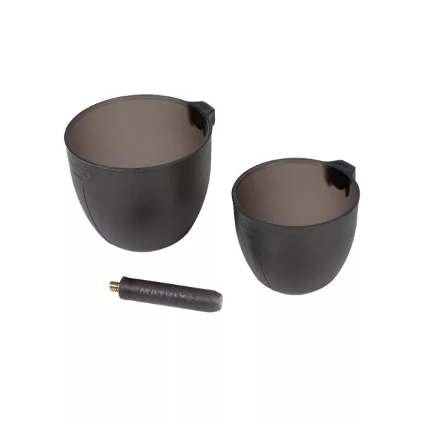 Matrix Groundbait Cup Set Kit Tappi Pastura 2 pz