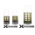 Guru X-Change Distance Feeder Solid Cestino laterale 20+30gr - Peso intercambiabile - Chiuso - S