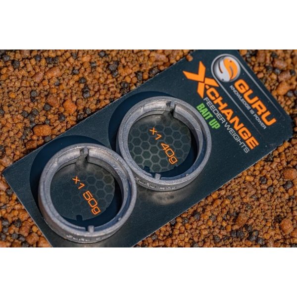 Accessorio pasturatore laterale Guru X-Change Bait Up Feeder Heavy 40+50gr - Kit pesi intercambiabili