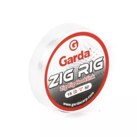 GARDA Zig Rig Hooklink 15lb 50m - terminale per amo
