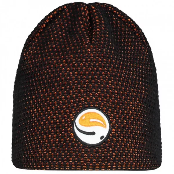 Guru - Skull Cap Black/Orange - Berretto lavorato a maglia - Abbigliamento autunnale, Abbigliamento invernale - Cappelli