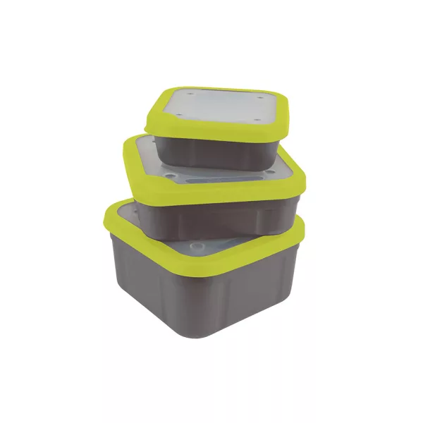 Matrix Bait Boxes Grey/Lime - Scatola Esche 2.2pt
