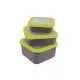Matrix Bait Boxes Grey/Lime - Scatola Esche 3.3pt