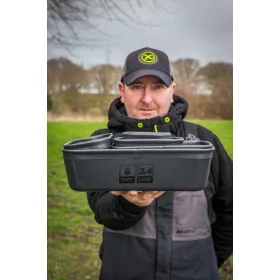 Matrix EVA Stacking Bait Tub 6pint Scatola Esche in EVA