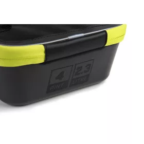 Matrix EVA Air-Flow Bait Tub 4pint Scatola Esche in EVA