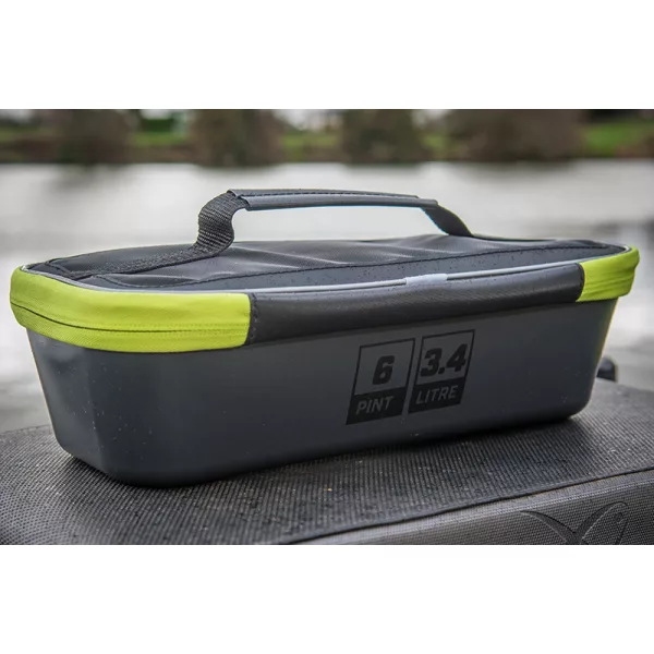 Matrix EVA Air-Flow Bait Tub 6pint Scatola Esche in EVA