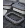Matrix Skirt Lid Coperchio di sicurezza per contenitori per esche Air Flow e Air Lock