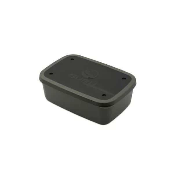 Contenitore per esche Guru Bait Box Solid Lid Green 5,3 pint / 2,65l