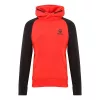 Guru - Hoodie Red/Black - Felpa con cappuccio - S