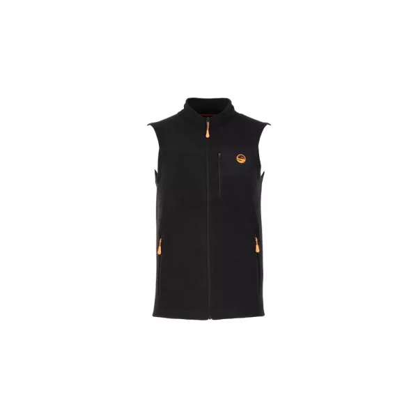 Guru Fleece Gilet in pile Nero 3XL
