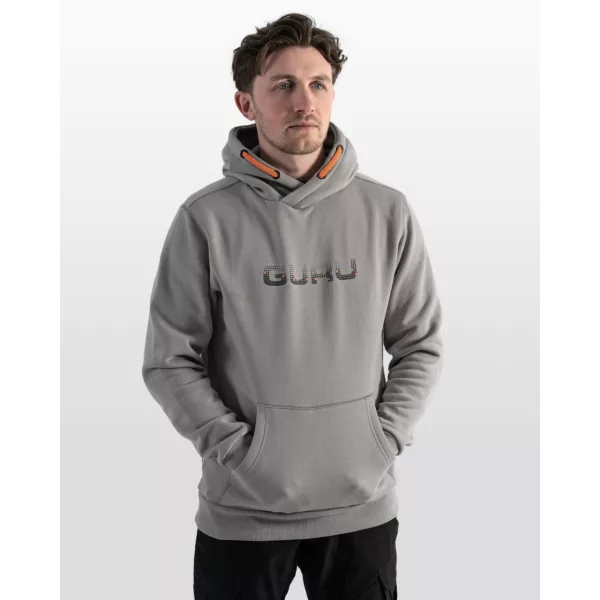 Guru Grey Circles Hoodie Kapucnis Pulóver XL