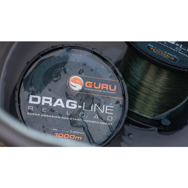 Guru Drag-Line 0,20mm 1000m Filo principale in monofilo