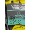 Matrix X3B Feeder Rigger 12 Barbed con occhiello, Amo con ardiglione 10 pezzi