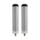 Matrix Silver Leg Extension Estensione Gamba Panchetto da Pesca 2pz 36mm/150mm