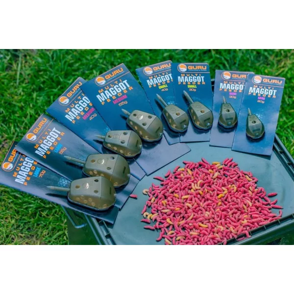 Guru Maggot Feeder L Cestino per bigattini 70gr
