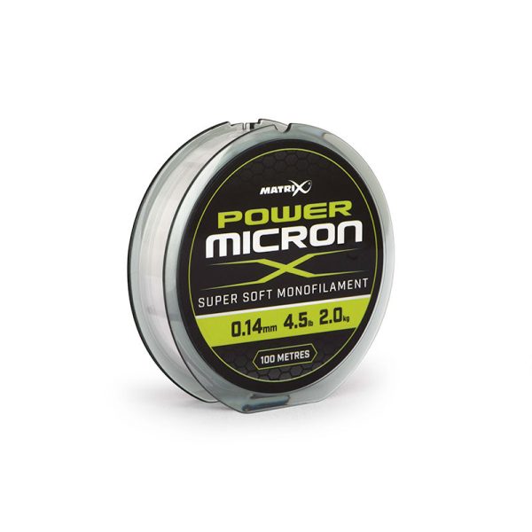 Matrix Power Micron X 0.14mm - 4.5lb 100m Filo Monofilo