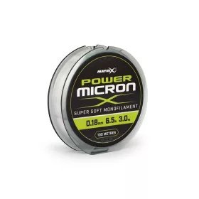Matrix Power Micron X 0.18mm - 6.5lb 100m Filo Monofilamento