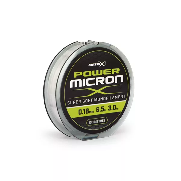 Matrix Power Micron X 0.18mm - 6.5lb 100m Filo Monofilamento