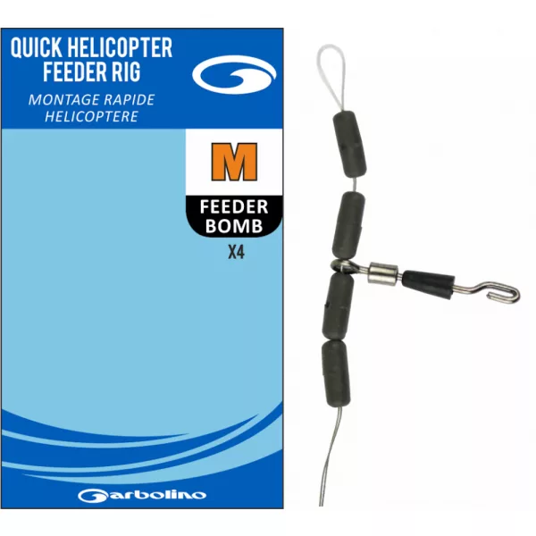 Garbolino - QUICK HELICOPTER FEEDER RIG - Accessori feeder - Montatura elicottero