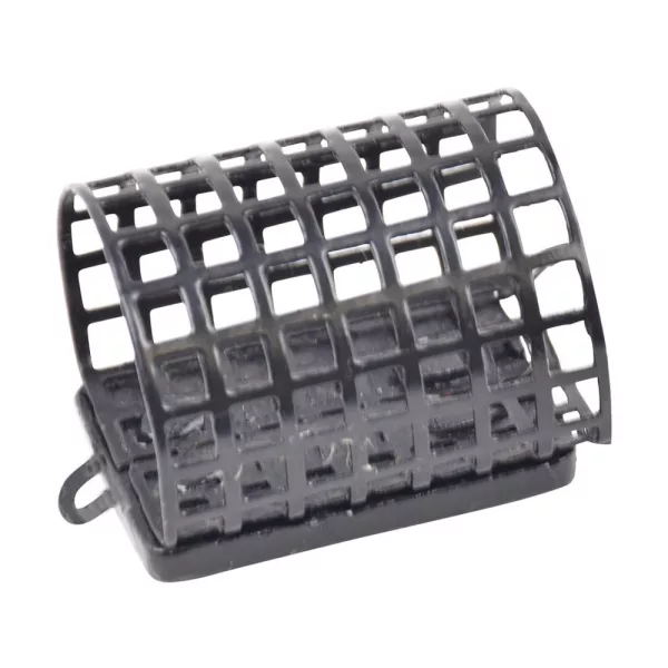 Garbolino Round Feeder Stamped Metal S 20g Cestino per pastura rotondo aperto con piombo laterale