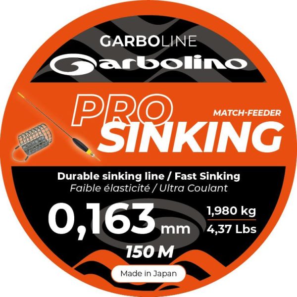 Garbolino Garboline Pro Sinking 0,233mm 150m Monofilo Linea Principale