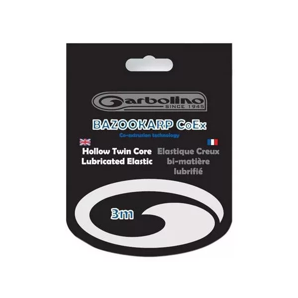 Garbolino BAZOOCARP COEX HOLLOW gomma cava 3,6mm
