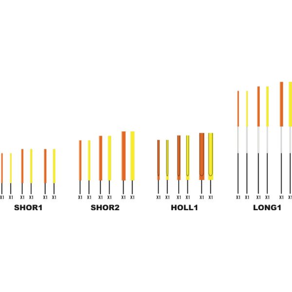Garbolino WAGGLER COMPETITION SP W13 - CARBON set di antenne /2-3-4 mm/