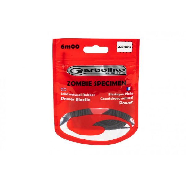 Garbolino ELASTIQUE ZOMBIE SPECIMEN elastico per roubasienne 4,0 MM / elastico pieno per roubasienne