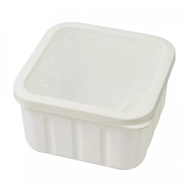 Garbolino scatola per esche 2 litri bianca / scatola con coperchio