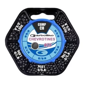   Set di piombi a pallini Garbolino CHEVROTINES COMPETITION - BOITE DISTRIBUTRICE 5 CASES
