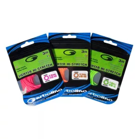   Garbolino Elastic Hollow Fighter HI-Stretch Green Fluo Elastico Tubolare 1,8mm 3m